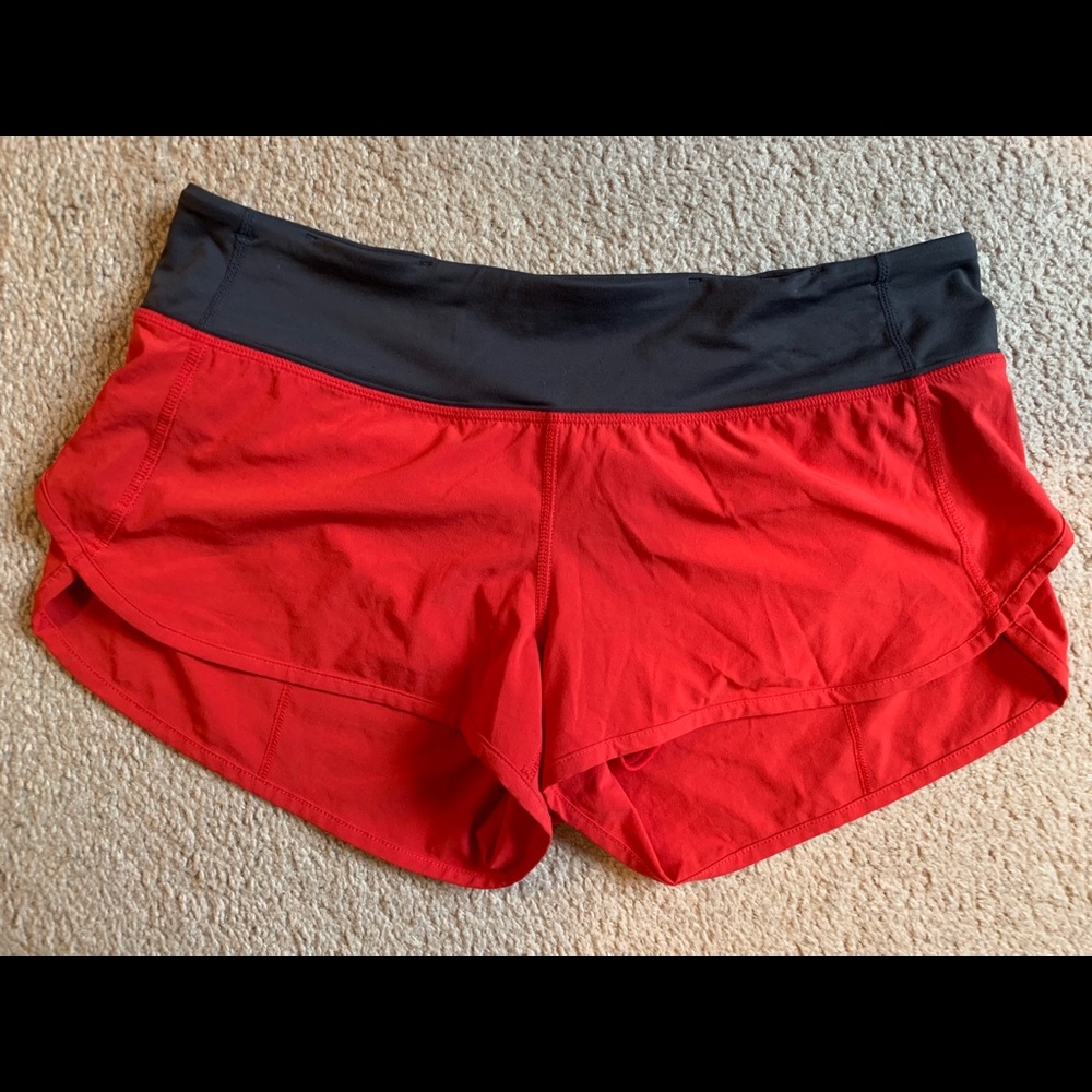 Lululemon Speed Up Shorts 2.5” Size 8